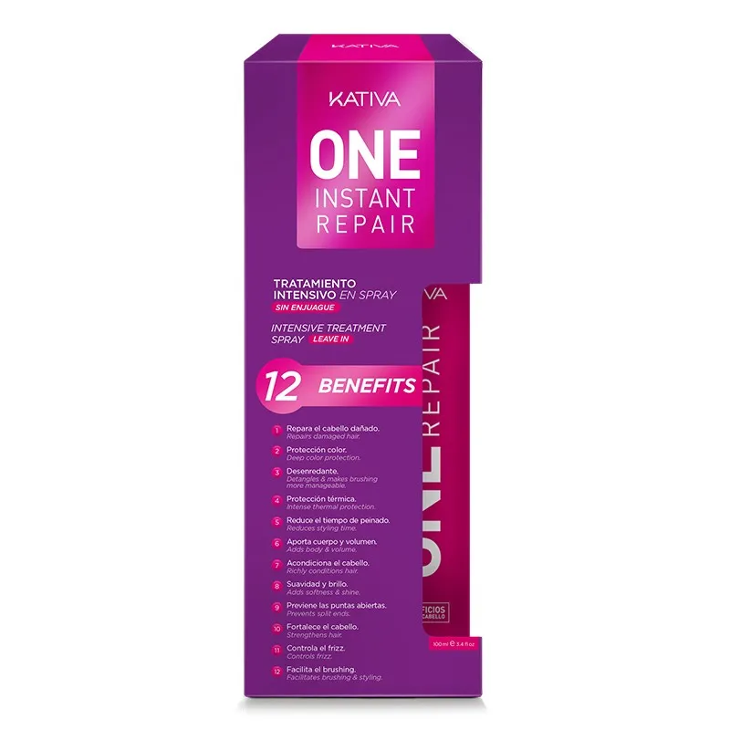 Kativa One Instant Repair Treatment Leave In Spray 100ml – (leave in αγωγή με 12 σημαντικά οφέλη)