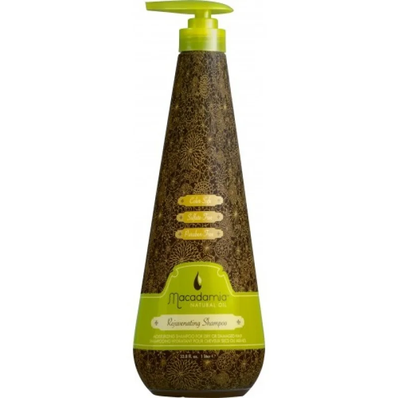 Macadamia Natural Oil Rejuvenating Shampoo 1000ml – (σαμπουάν αναζωογόνησης χωρίς θειικά άλατα για όλους τους τύπους μαλλιών)