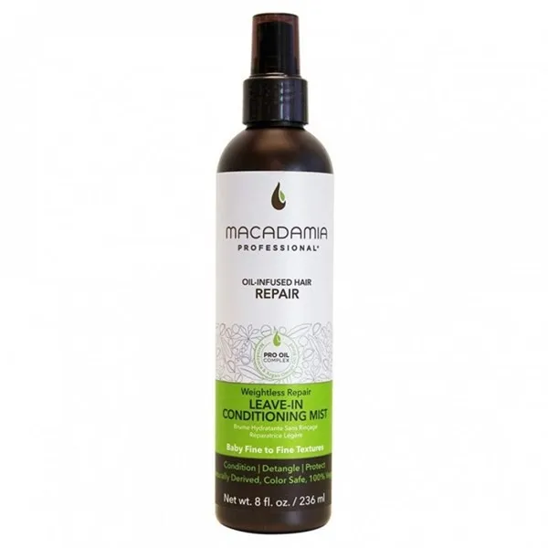 Macadamia Vegan Professional Weightless Repair Leave in Conditioning Mist 236ml – (leave in μαλακτική για λεπτά μαλλιά)