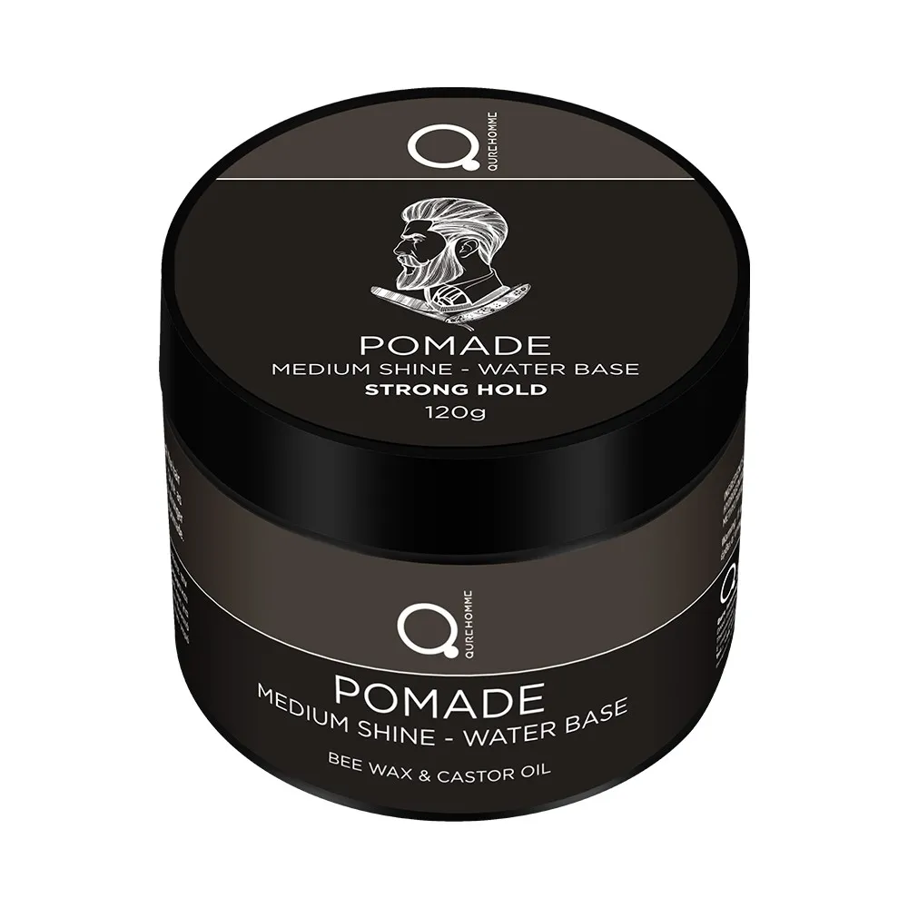 Πομάδα Μέτριας Λάμψης Με Δυνατό Κράτημα (Pomade) 120γρ από την Qure