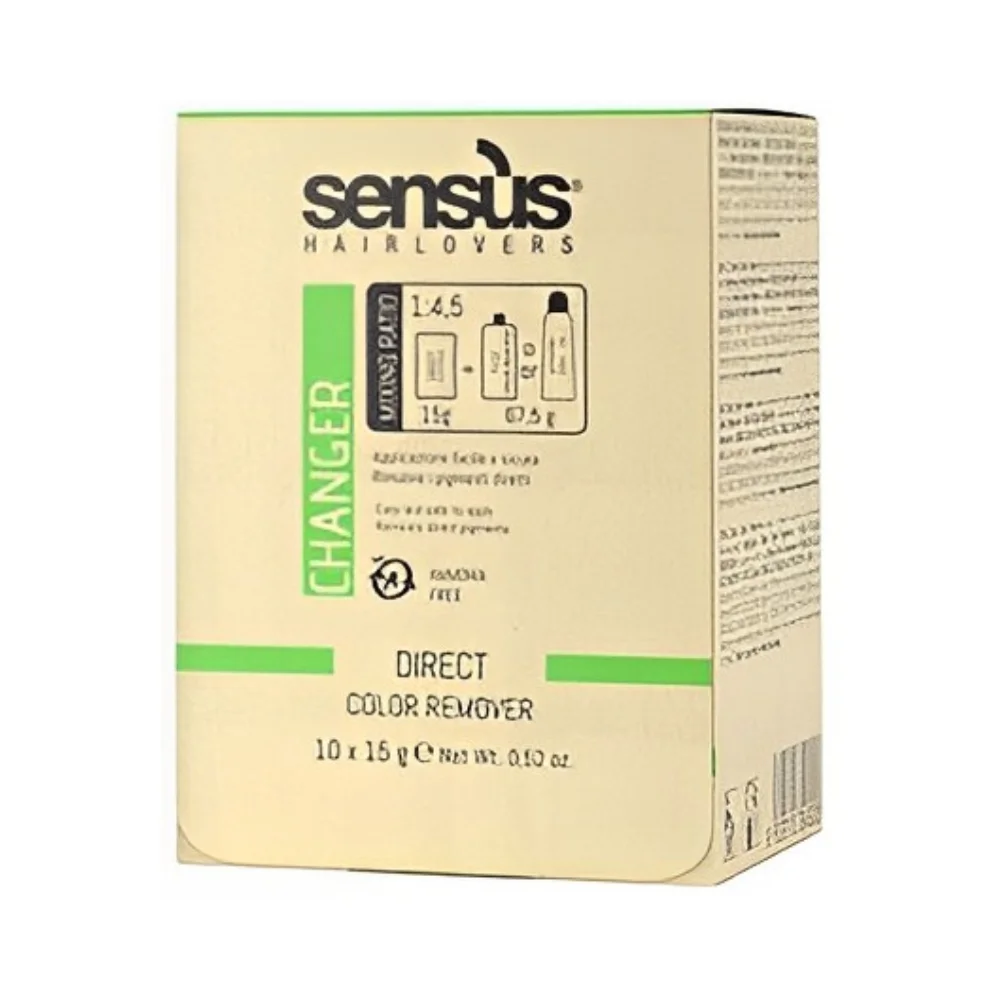 Sensus Direct Color Remover 10x15g – (αφαιρετικό χρώματος)