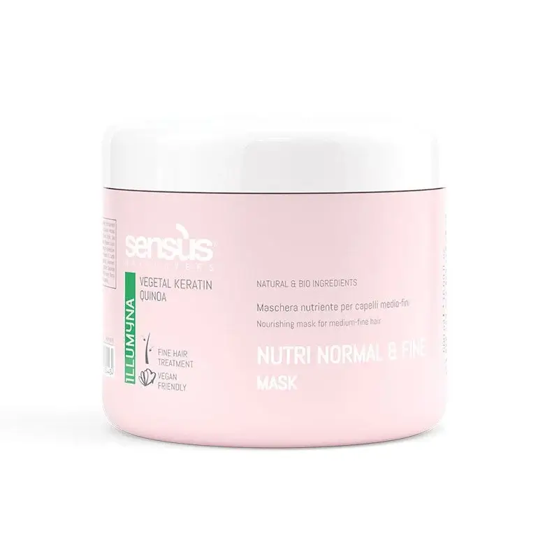 Sensus Illumyna Nutri Normal & Fine Hair Mask 500ml – (μάσκα θρέψης για λεπτά προς κανονικά μαλλιά)