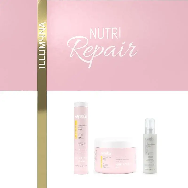 Sensus Illumyna Nutri Repair Kit – (πακέτο θεραπείας για ξηρά και ταλαιπωρημένα μαλλιά)