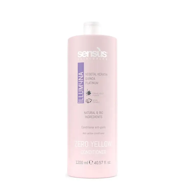 Sensus Illumyna Zero Yellow Conditioner 1200ml – (μαλακτική κρέμα εξουδετέρωσης των κίτρινων τόνων)