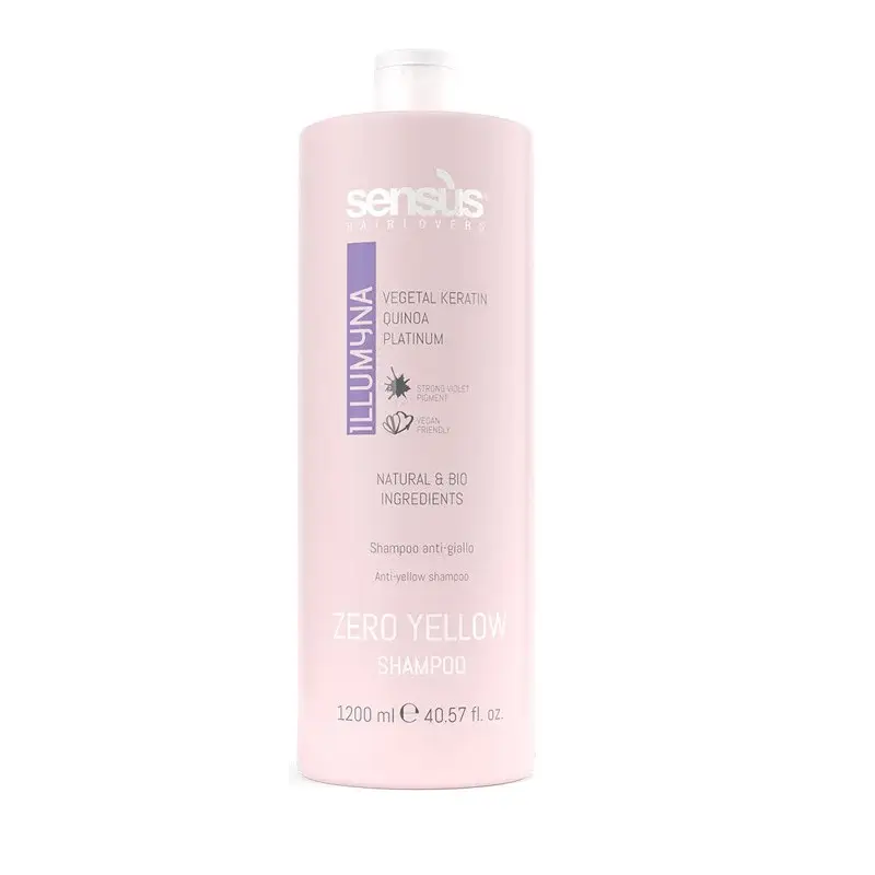 Sensus Illumyna Zero Yellow Shampoo 1200ml – (σαμπουάν εξουδετέρωσης των κίτρινων τόνων)