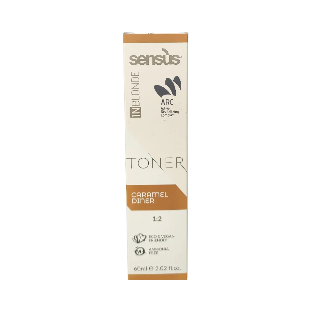 Sensus Inblonde Toner – Caramel Diner 60ml