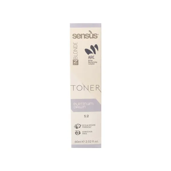 Sensus Inblonde Toner – Platinum Dawn 60ml – (ρεφλέ για ψυχρούς ξανθούς τόνους)