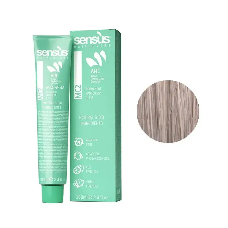 Sensus MC2 Permanent Hair Color 9.71 Very Light Purple Blonde 100ml – (χωρίς αμμωνία πολύ ανοιχτό ξανθό βιολέ)