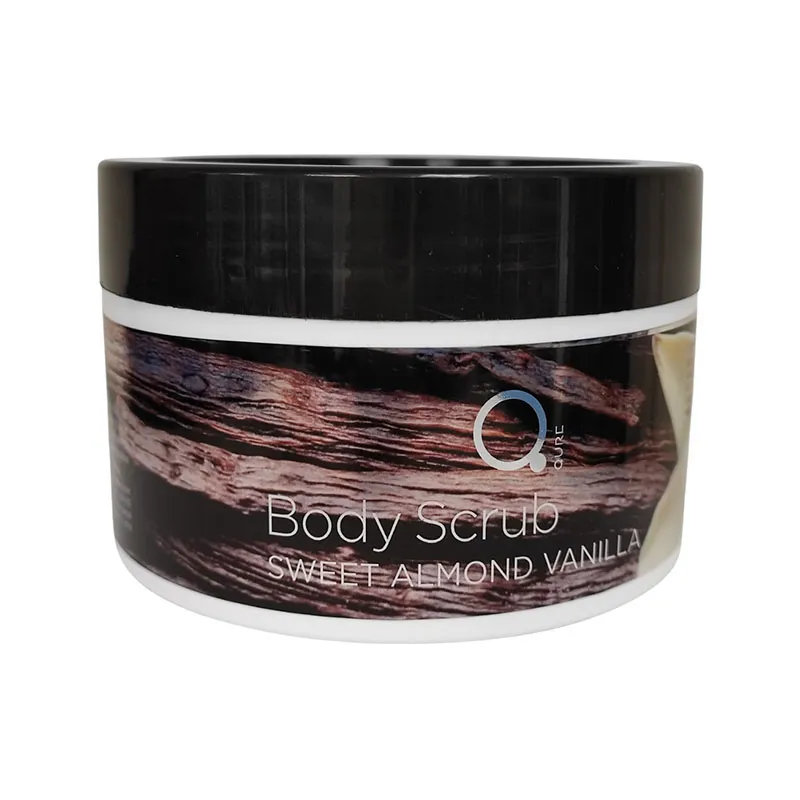 Qure Body Scrub Sweet Almond Vanilla 500ml