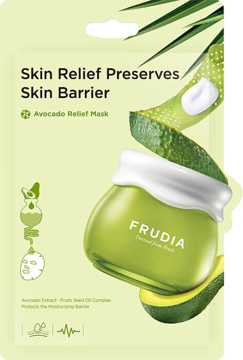 Frudia Avocado Relief Mask 20ml (Μάσκα προσώπου για ευαίσθητα δέρματα)