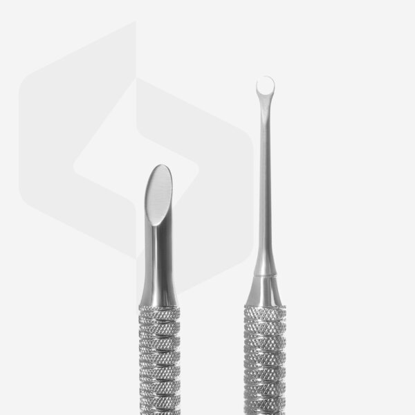 Alezori PROFESSIONAL CUTICLE PUSHER 51/2 (Slanted Pusher And Loop Pusher)