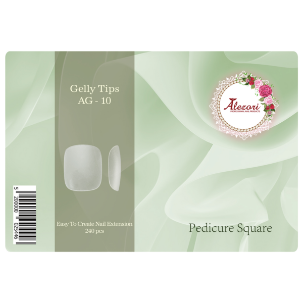 Alezori GELLY TIPS AG-10 PEDICURE