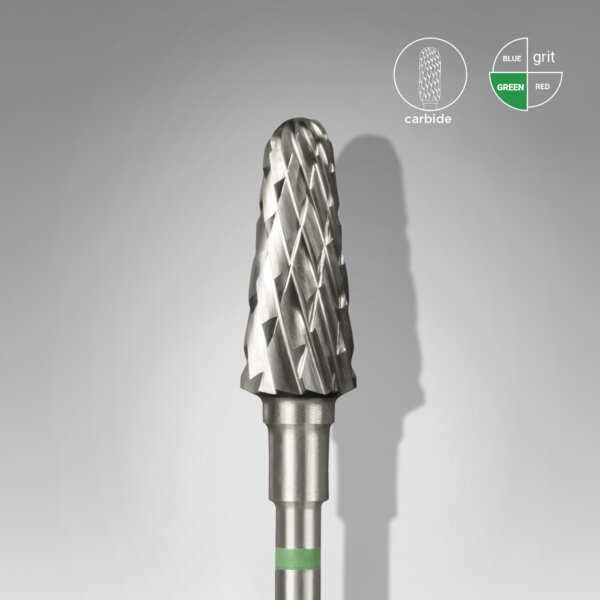 Alezori CARBIDE NAIL DRILL BIT FRUSTUM GREEN EXPERT HEAD