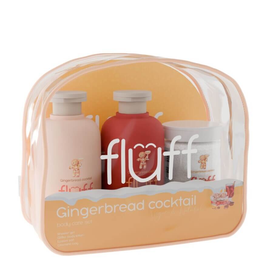 Fluff Body Care Set Gingerbread Cocktail 3pcs