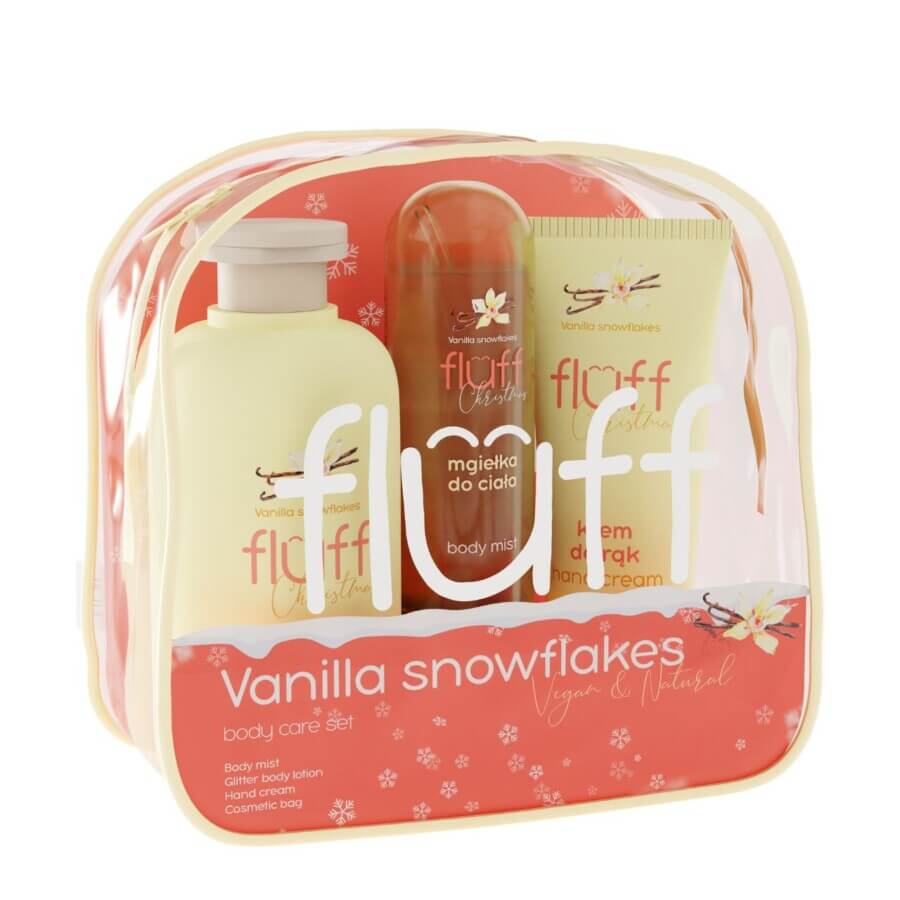 Fluff Body Care Set Vanilla Snowflake 3pcs