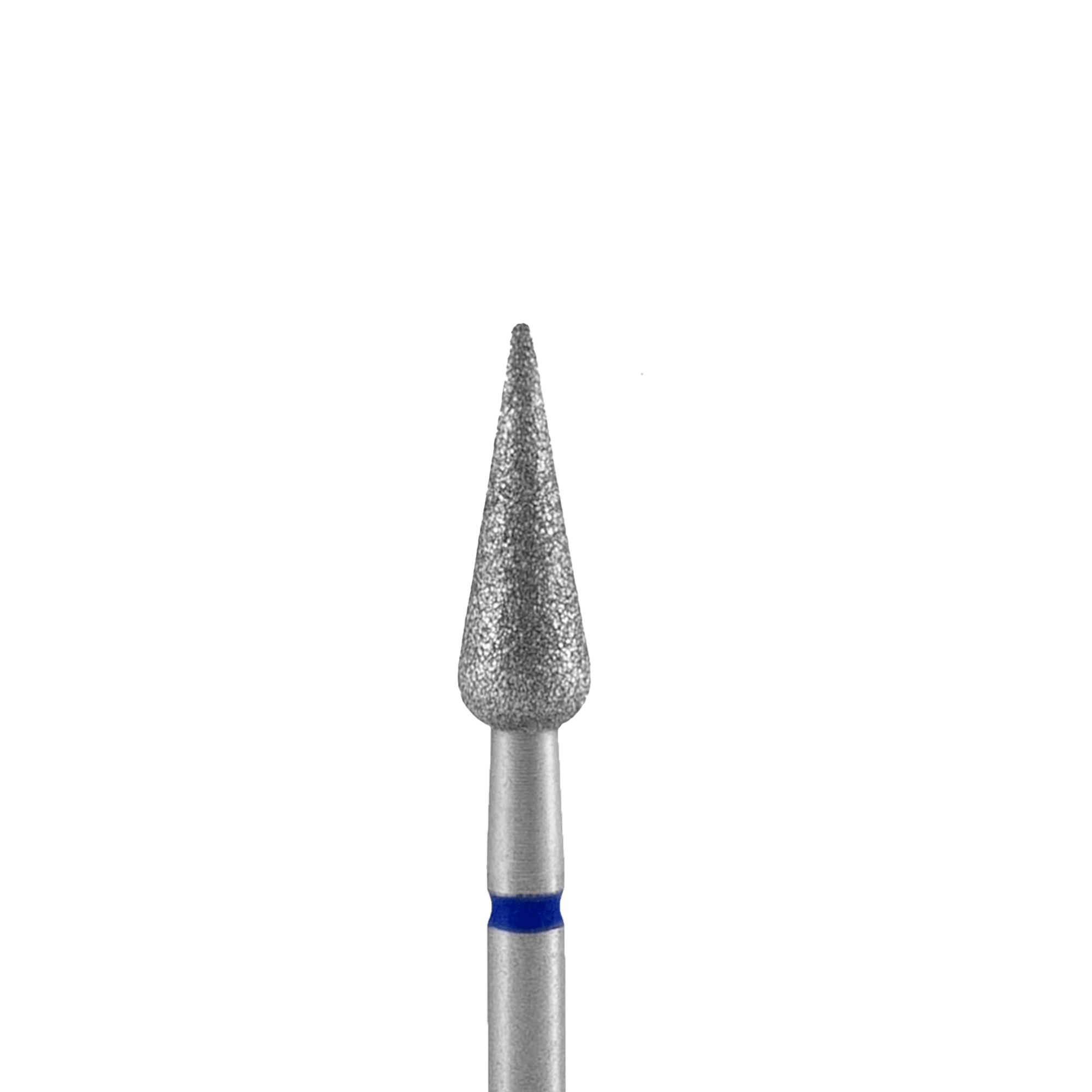 Alezori ALEZORI DIAMOND NAIL DRILL BIT POINTED PEAR BLUE EXPERT HEAD – 4MM / 12MM