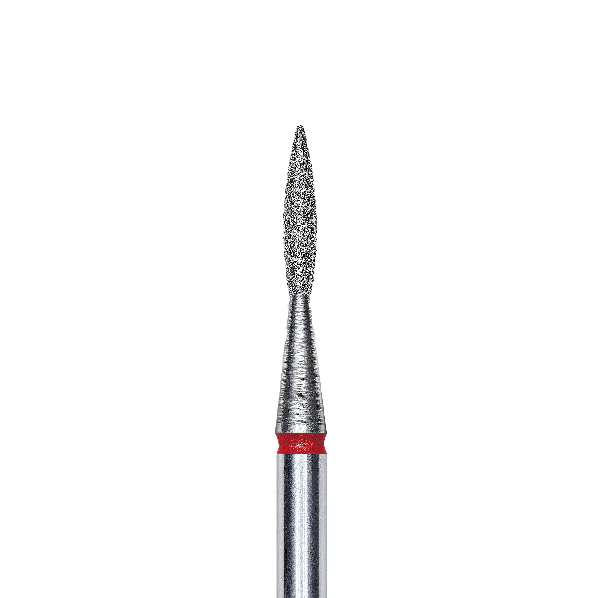 Alezori ALEZORI DIAMOND NAIL DRILL BIT POINTED FLAME RED EXPERT HEAD – 1.6MM / 8MM