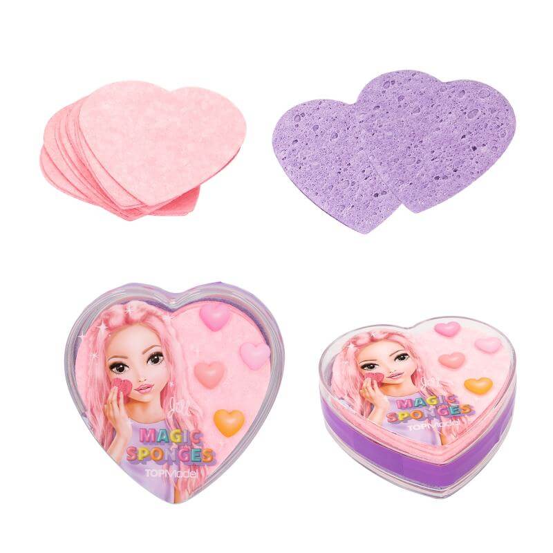 TOP Model Magical Heart Sponges BEAUTY and ME
