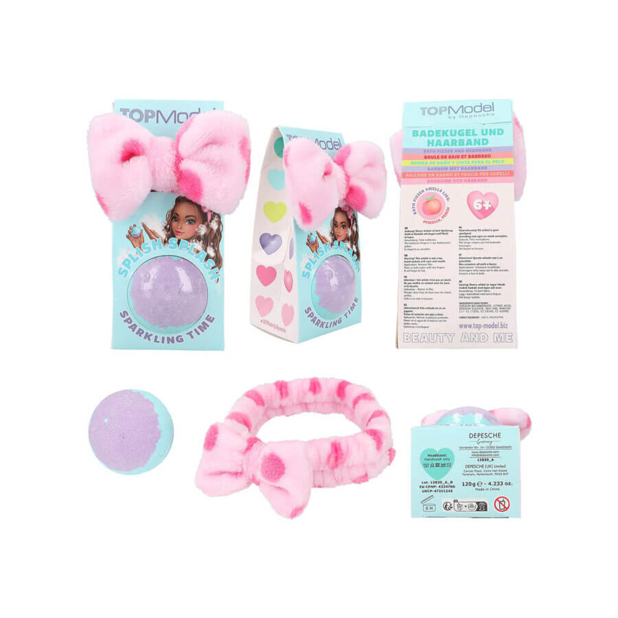 TOP Model-Beauty And Me Bath Bomb And Hairband
