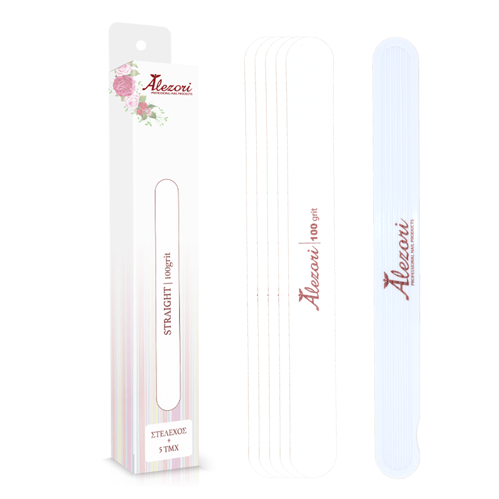 Alezori ALEZORI – STRAIGHT ΣΤΕΛΕΧΟΣ & 5 pcs ΑΝΤΑΛΛΑΚΤΙΚΑ 100 GRIT