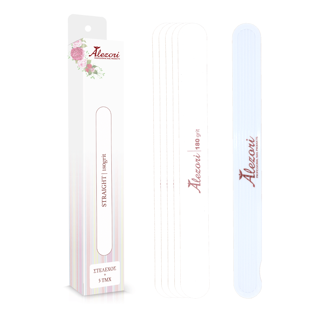 Alezori ALEZORI – STRAIGHT ΣΤΕΛΕΧΟΣ & 5 pcs ΑΝΤΑΛΛΑΚΤΙΚΑ 180 GRIT