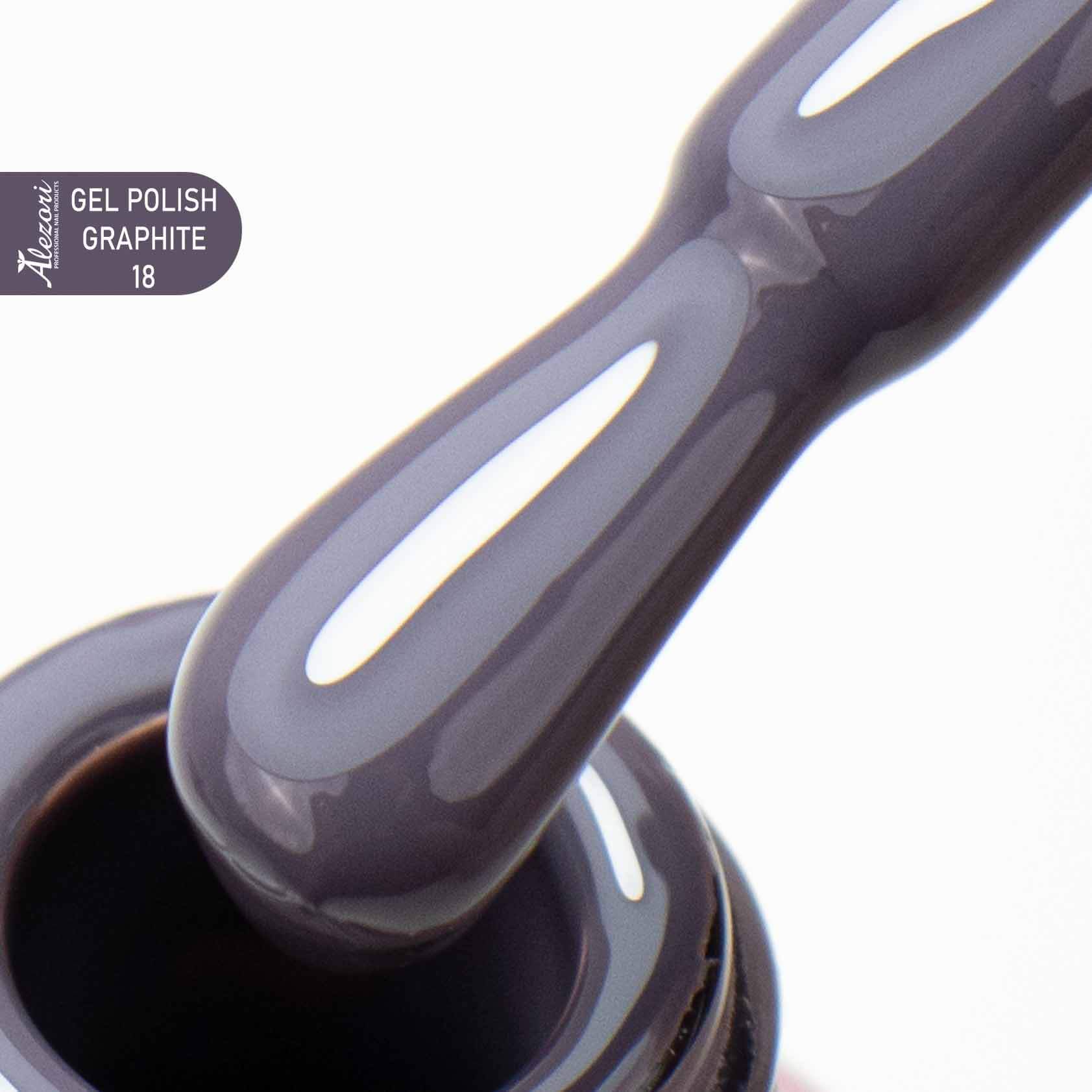 Alezori GEL POLISH GRAPHITE 18 15ml