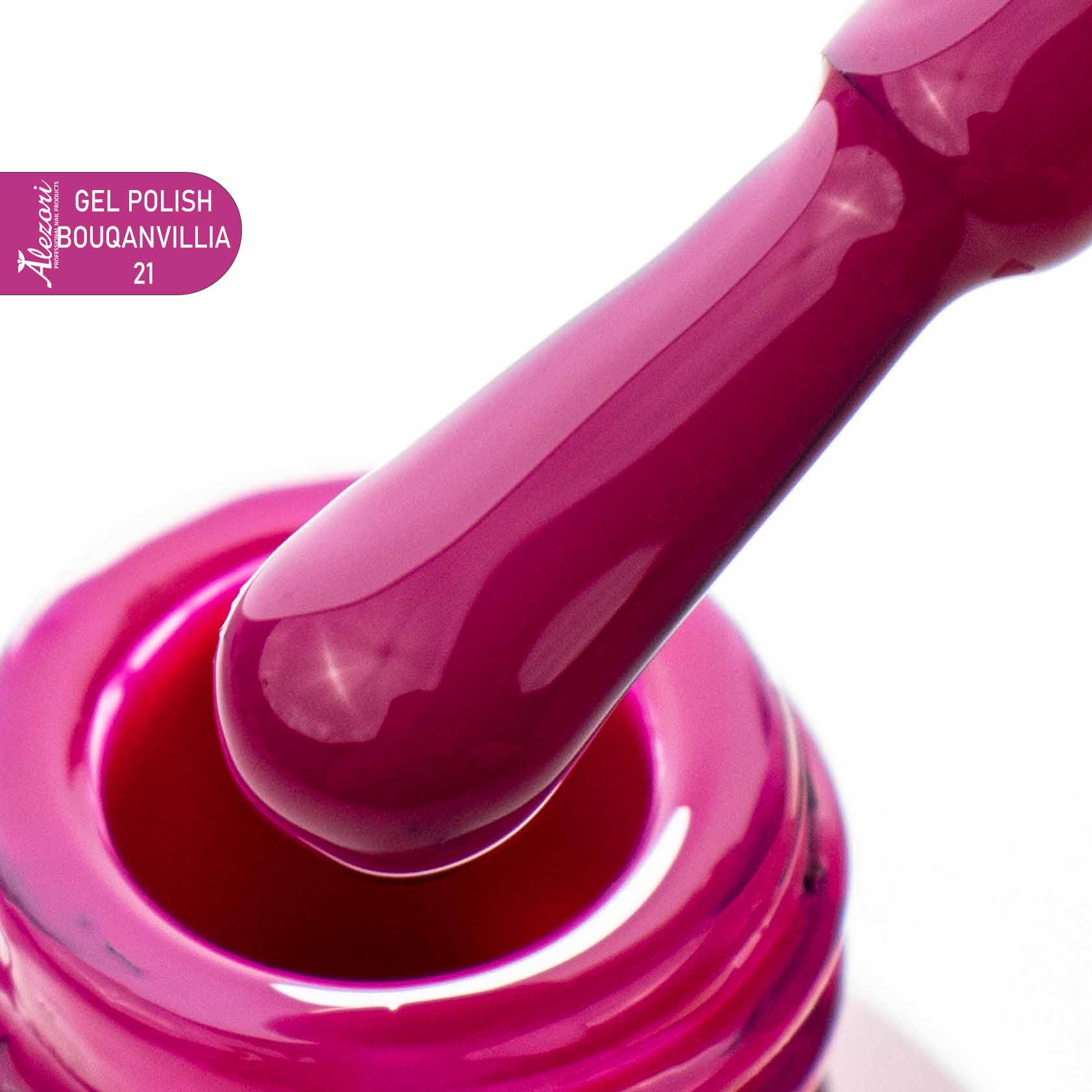 Alezori GEL POLISH BOUQANVILIA 21.