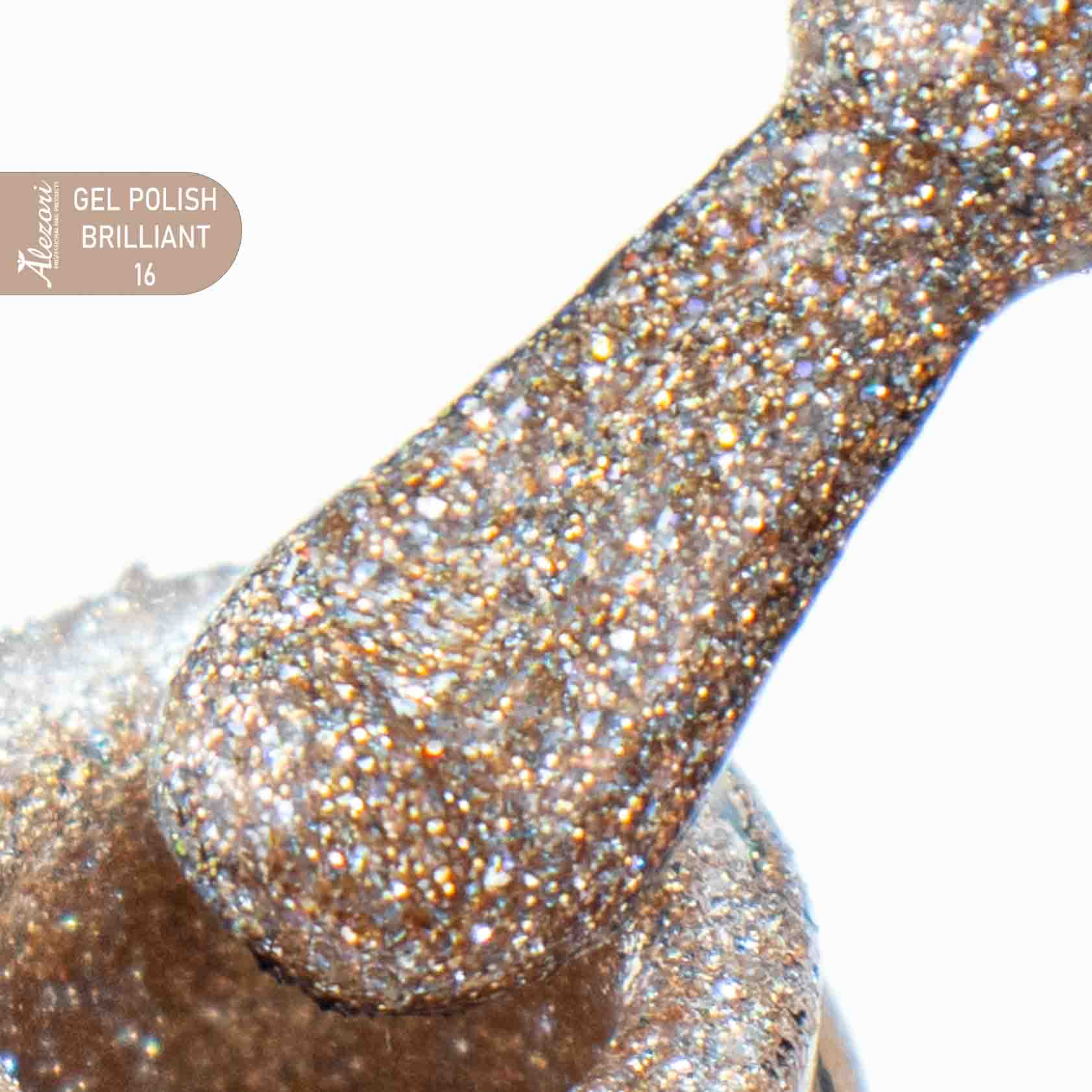 Alezori GEL POLISH BRILLIANT 16 15ml