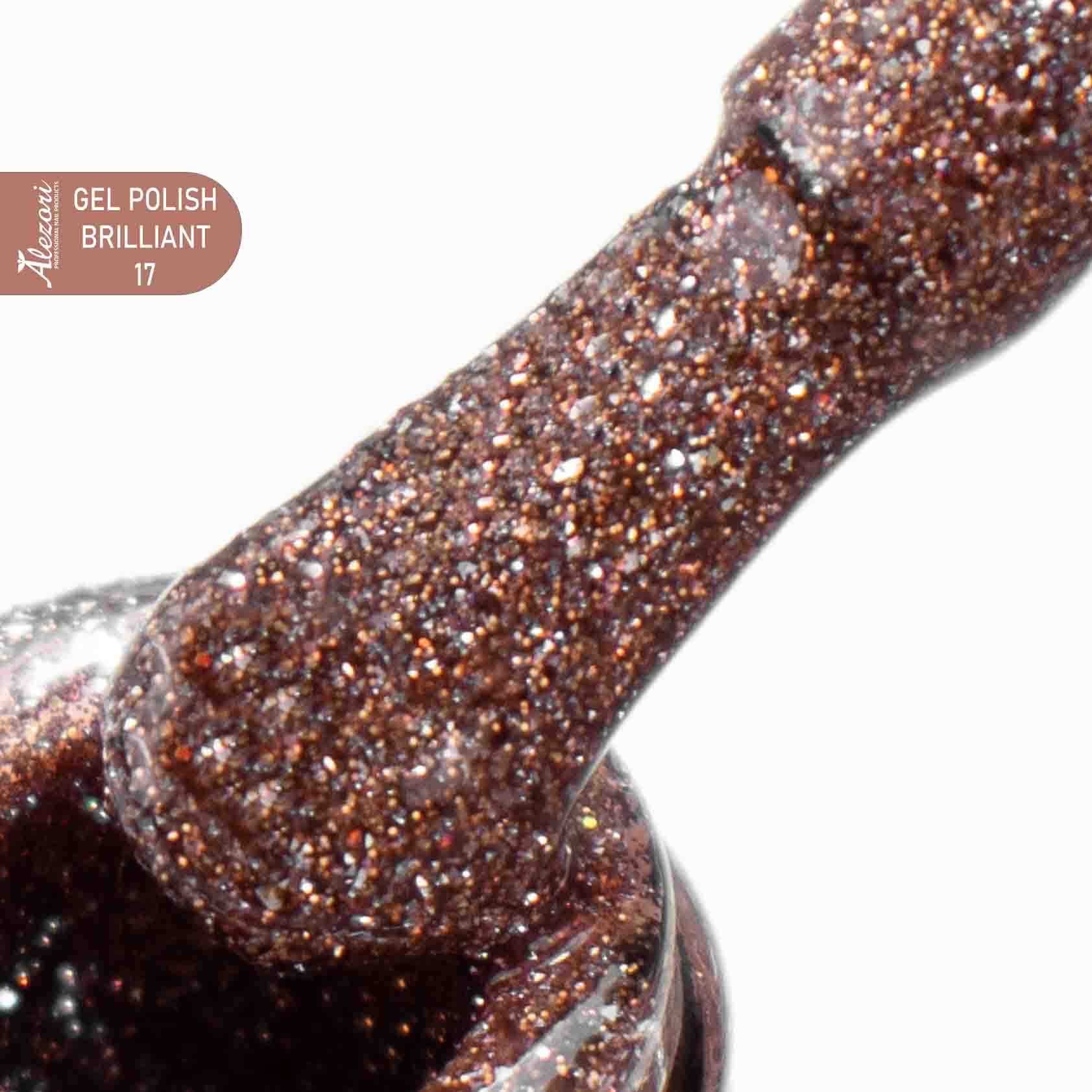 Alezori GEL POLISH BRILLIANT 17 15ml