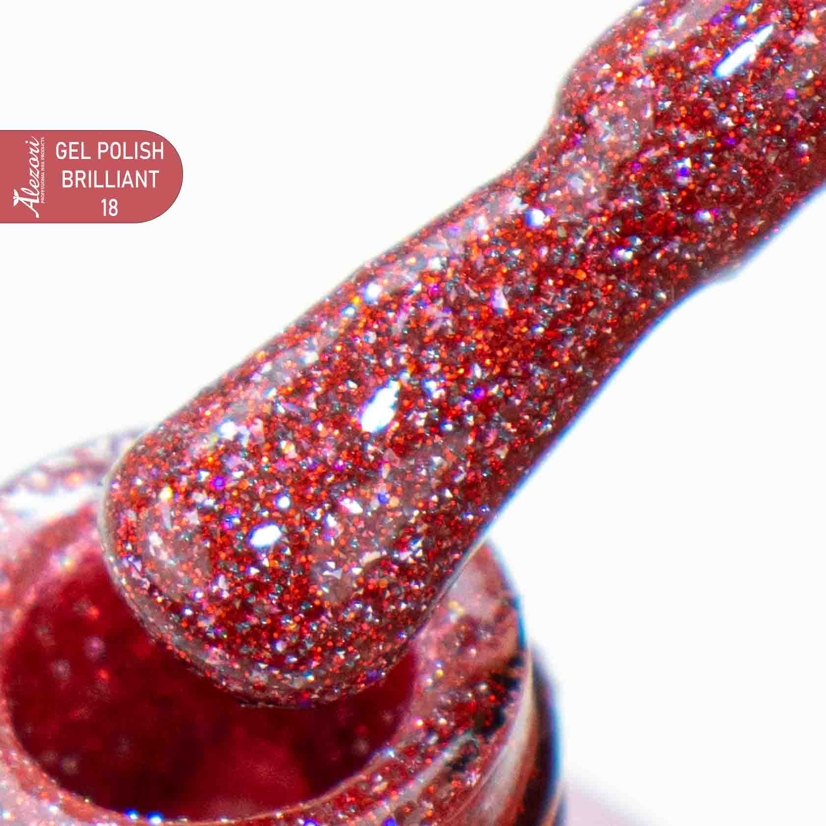 Alezori GEL POLISH BRILLIANT 18 15ml
