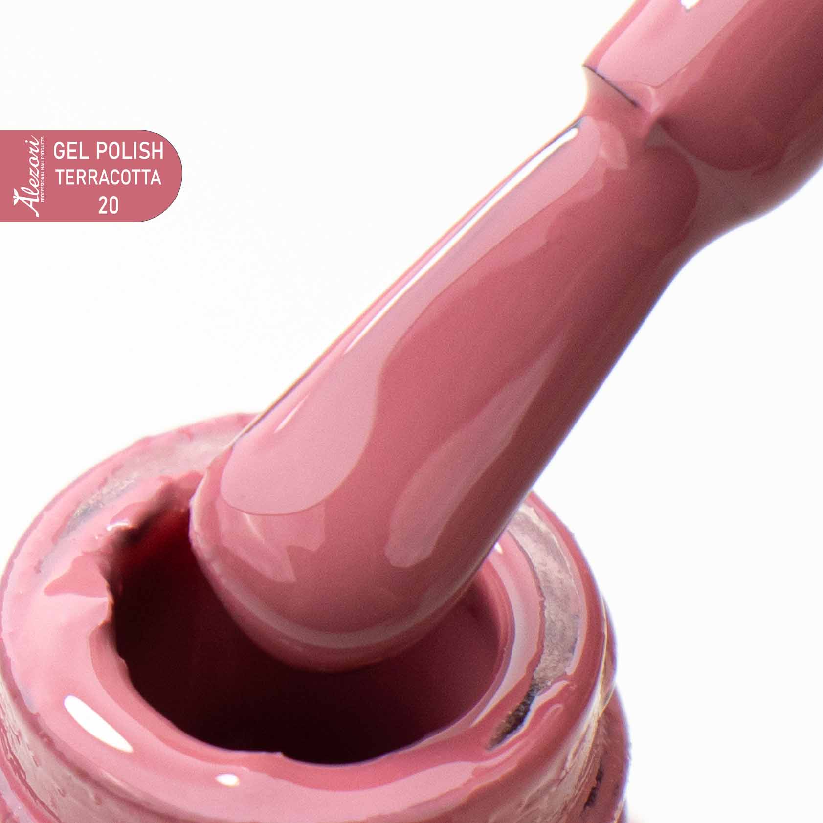 Alezori GEL POLISH TERRACOTTA 20 -15ml