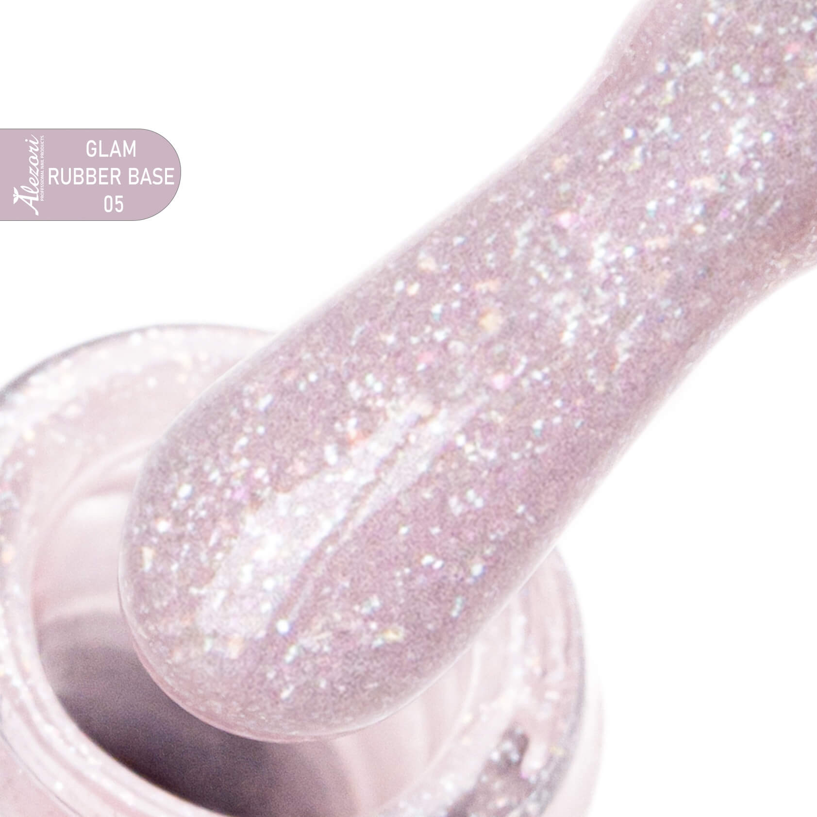 Alezori BASE COAT RUBBER GLAM 05