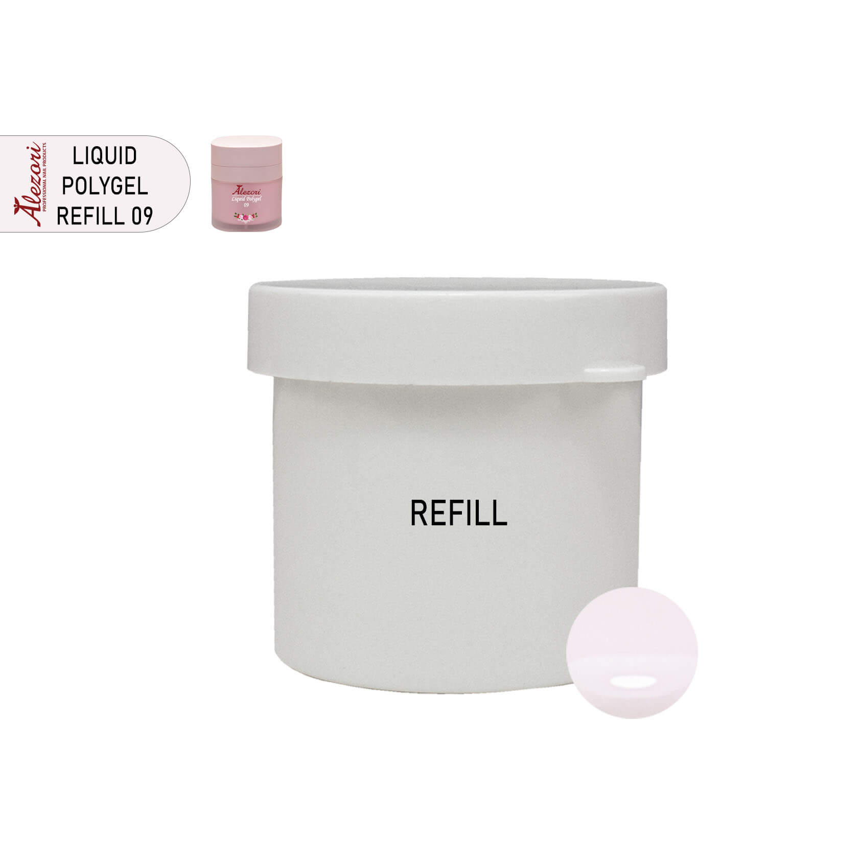 Alezori LIQUID POLYGEL 09 – REFILL