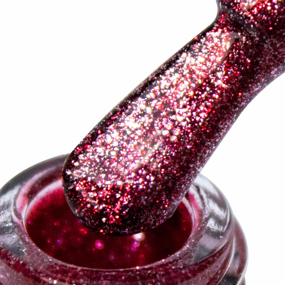 Alezori GEL POLISH CAT EYE FLASH – QUEEN