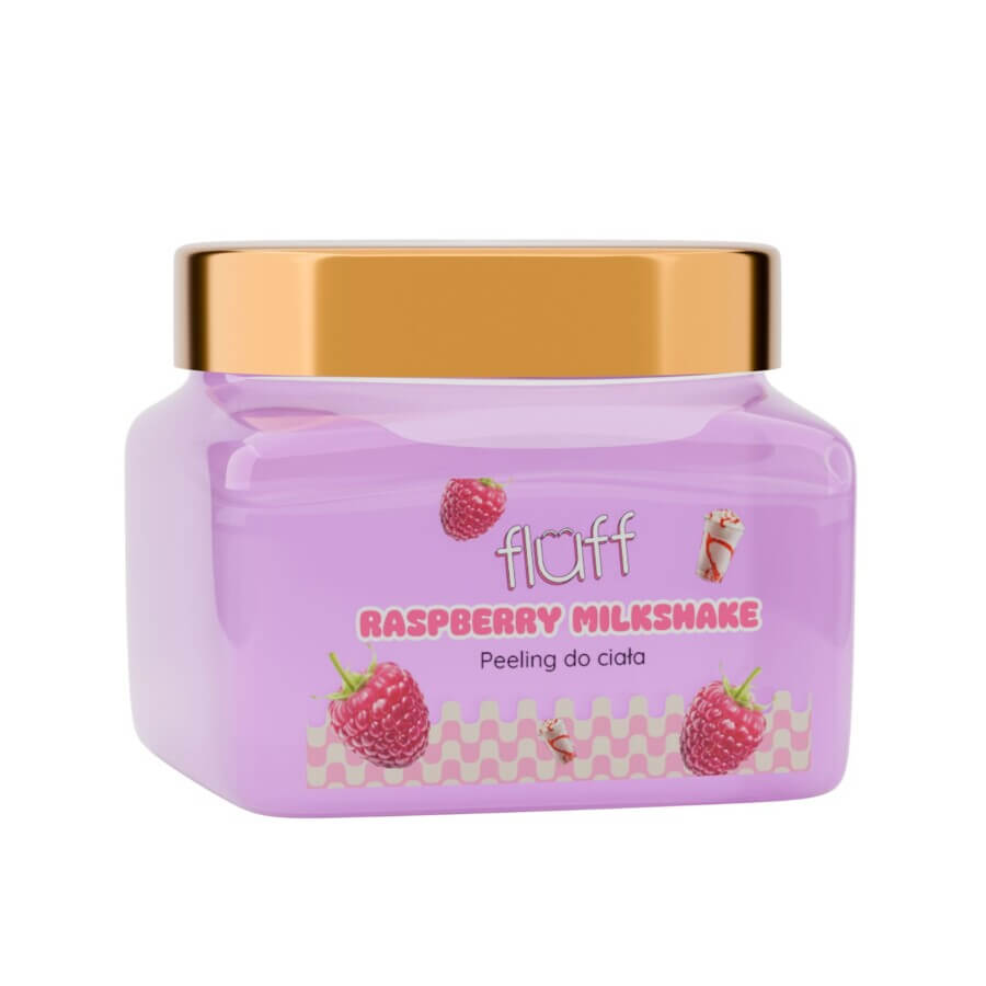 Fluff Raspberry Milkshake Body Scrub 350ml