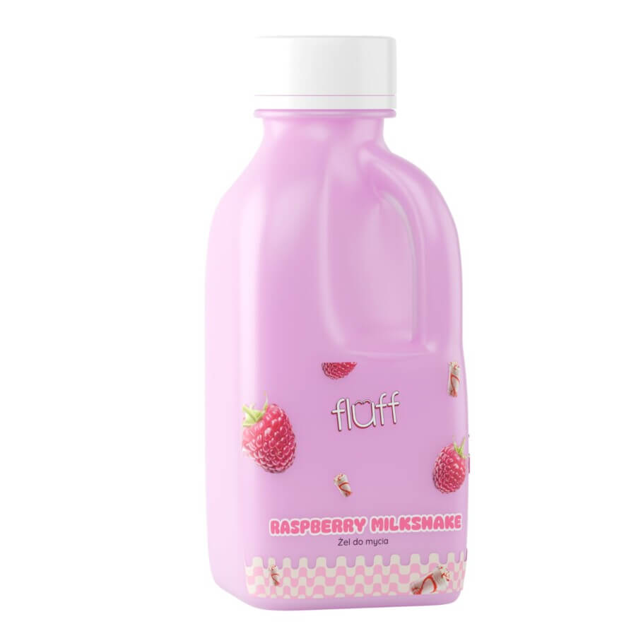 Fluff Raspberry Milkshake Shower Gel 500ml
