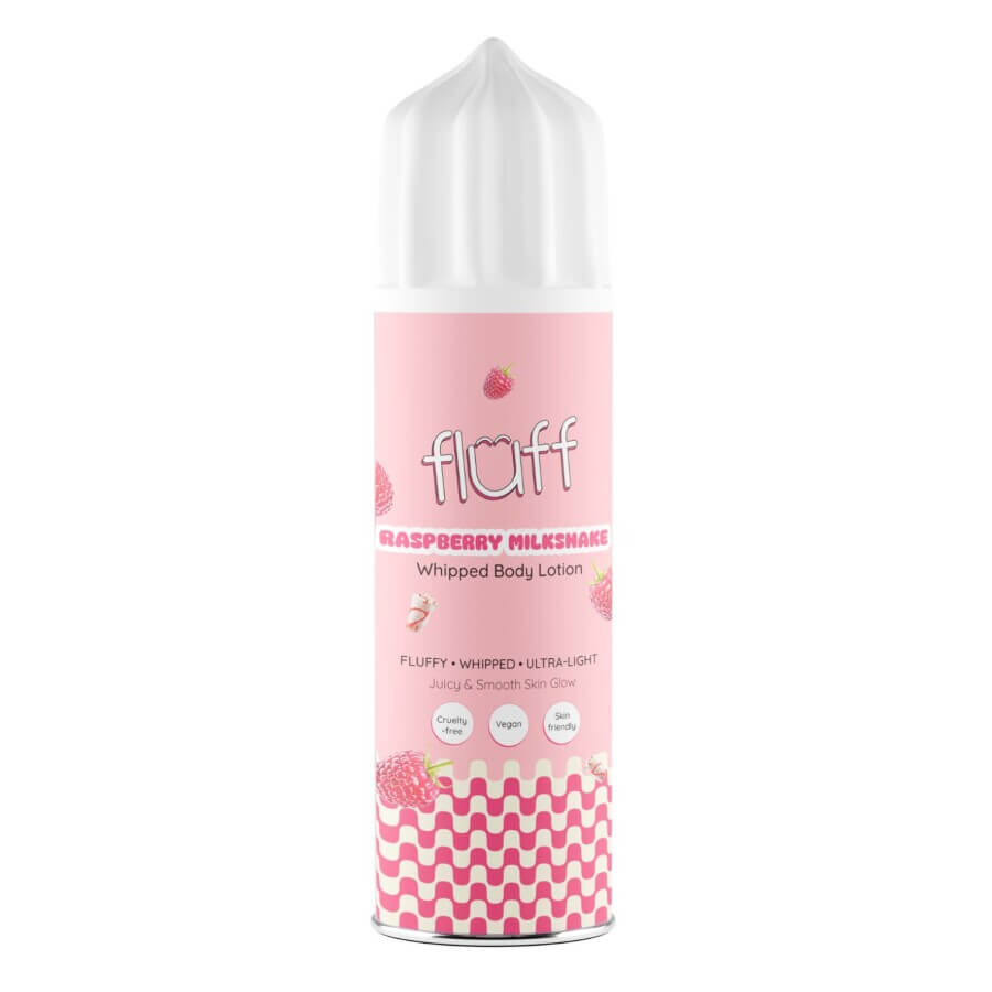 Fluff Raspberry Milkshake Whipped Body Lotion 200ml