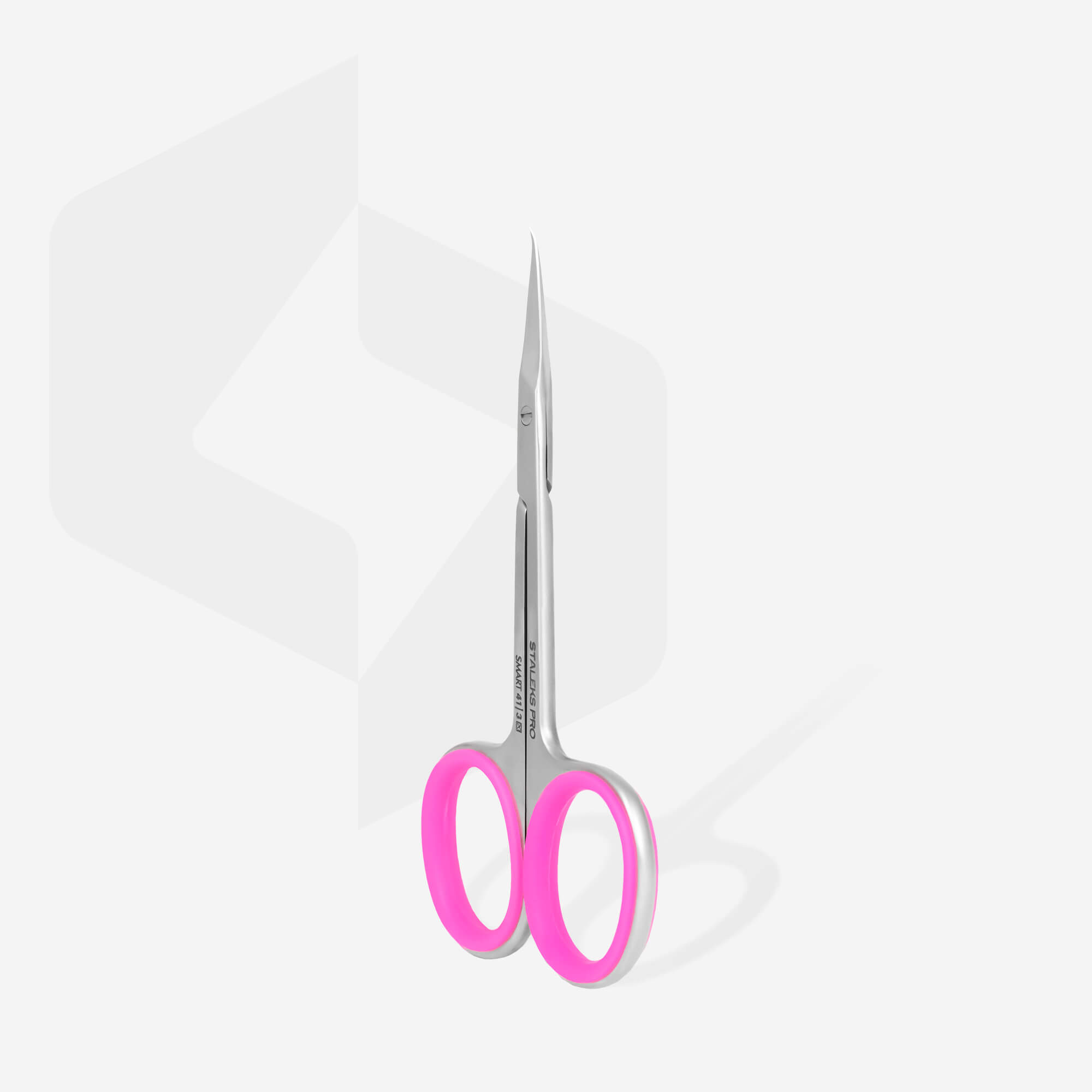 Alezori PROFESSIONAL CUTICLE SCISSORS SS-41/3 WITH HOOK SM