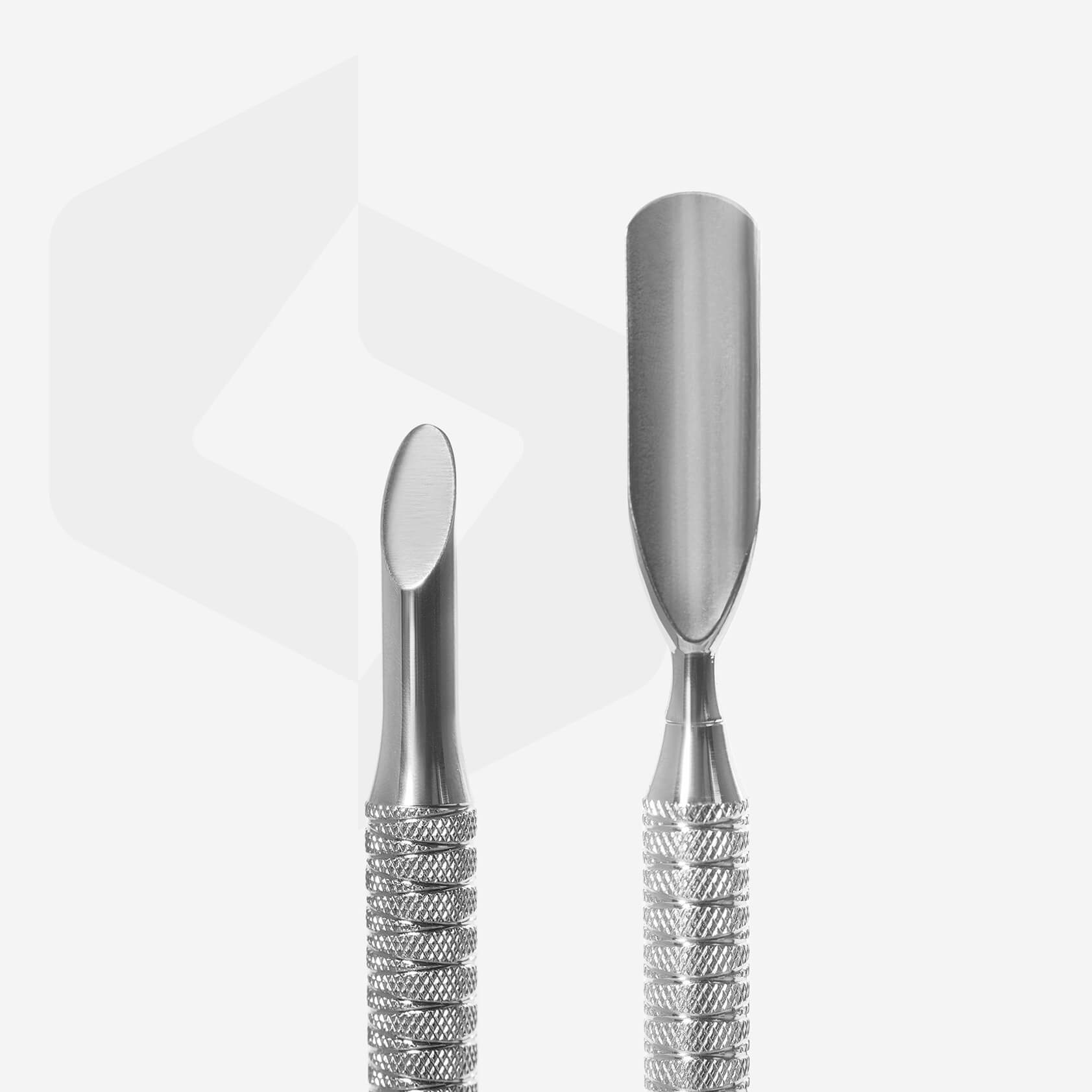 Alezori PROFESSIONAL CUTICLE PUSHER 90 TYPE 2 (Slant Pusher And Rounded Wide Pusher) | AE-90/2