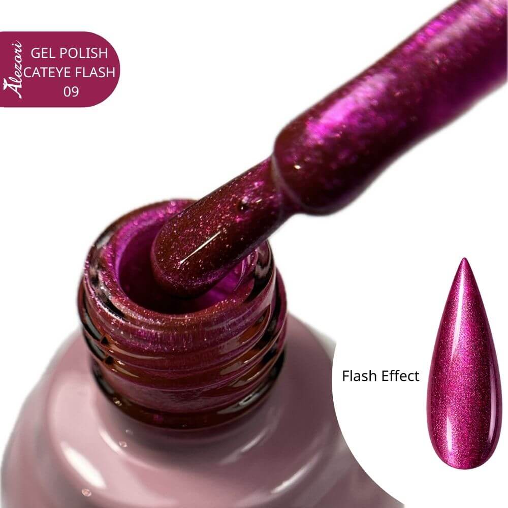 Alezori GEL POLISH CAT EYE FLASH 09