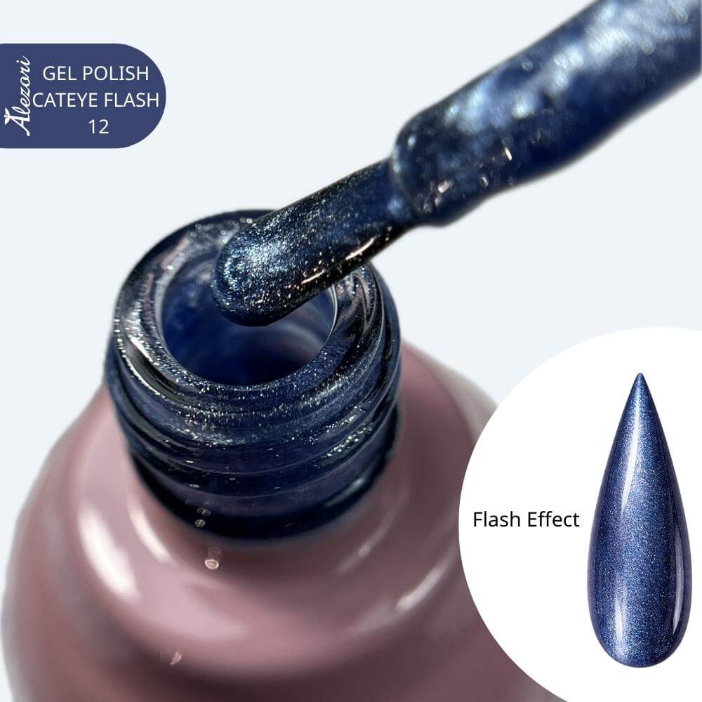 Alezori GEL POLISH CAT EYE FLASH 12