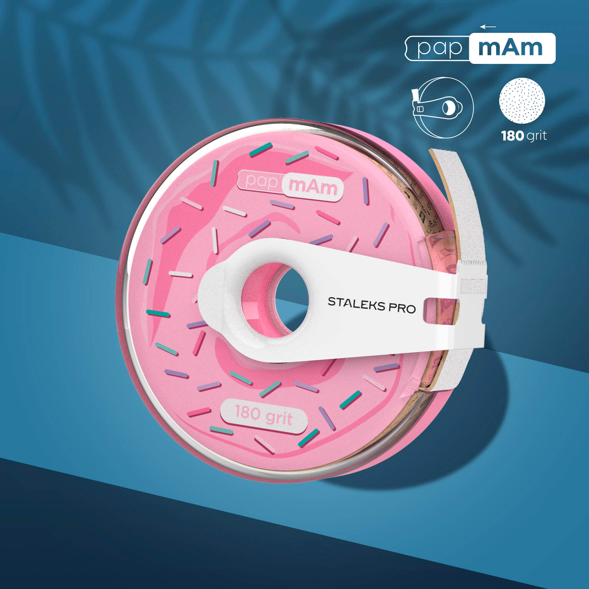 Alezori DISPOSABLE WHITE ABRASIVE TAPE