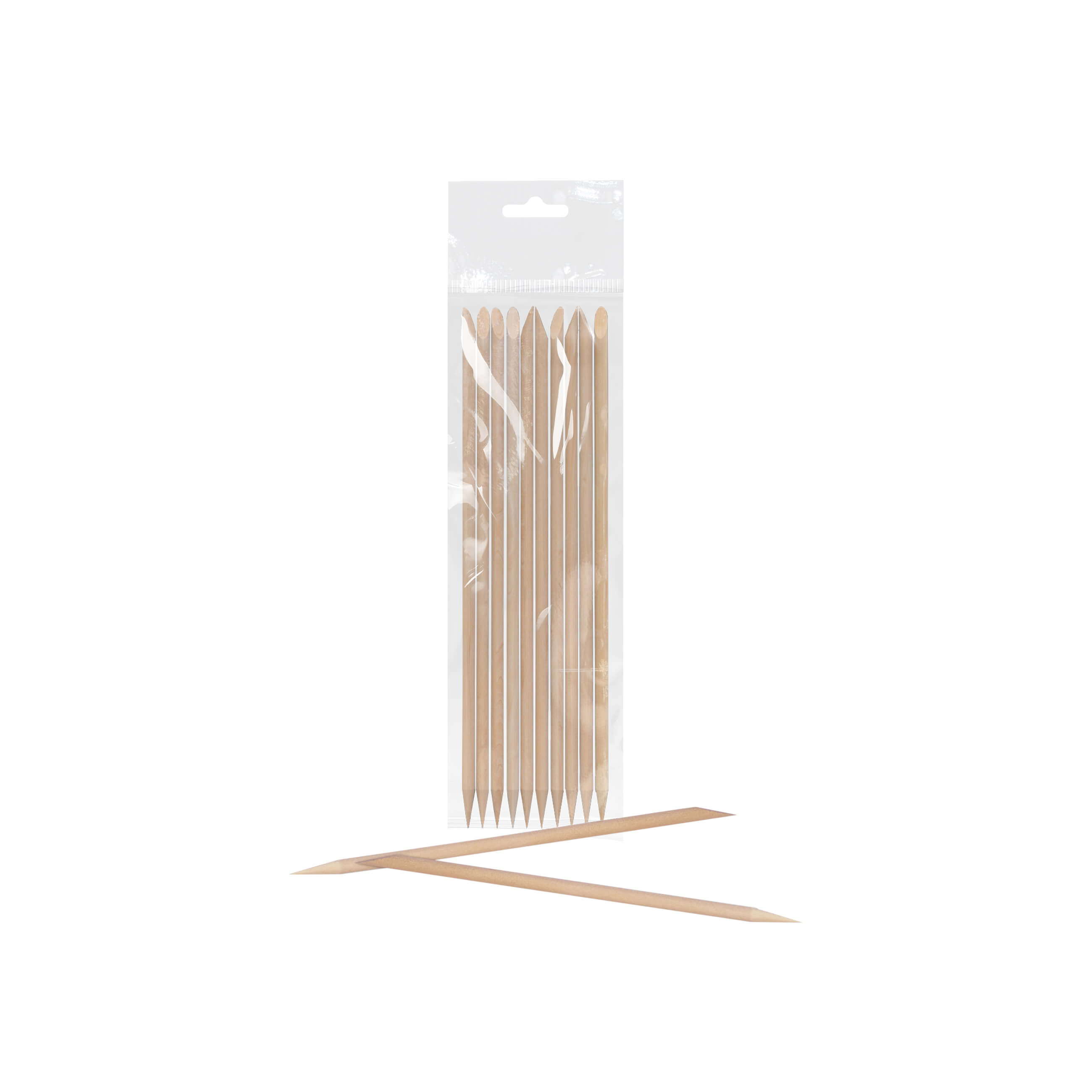 Alezori ORANGE STICK EXPERT WOODEN 150 MM (10 PCS)