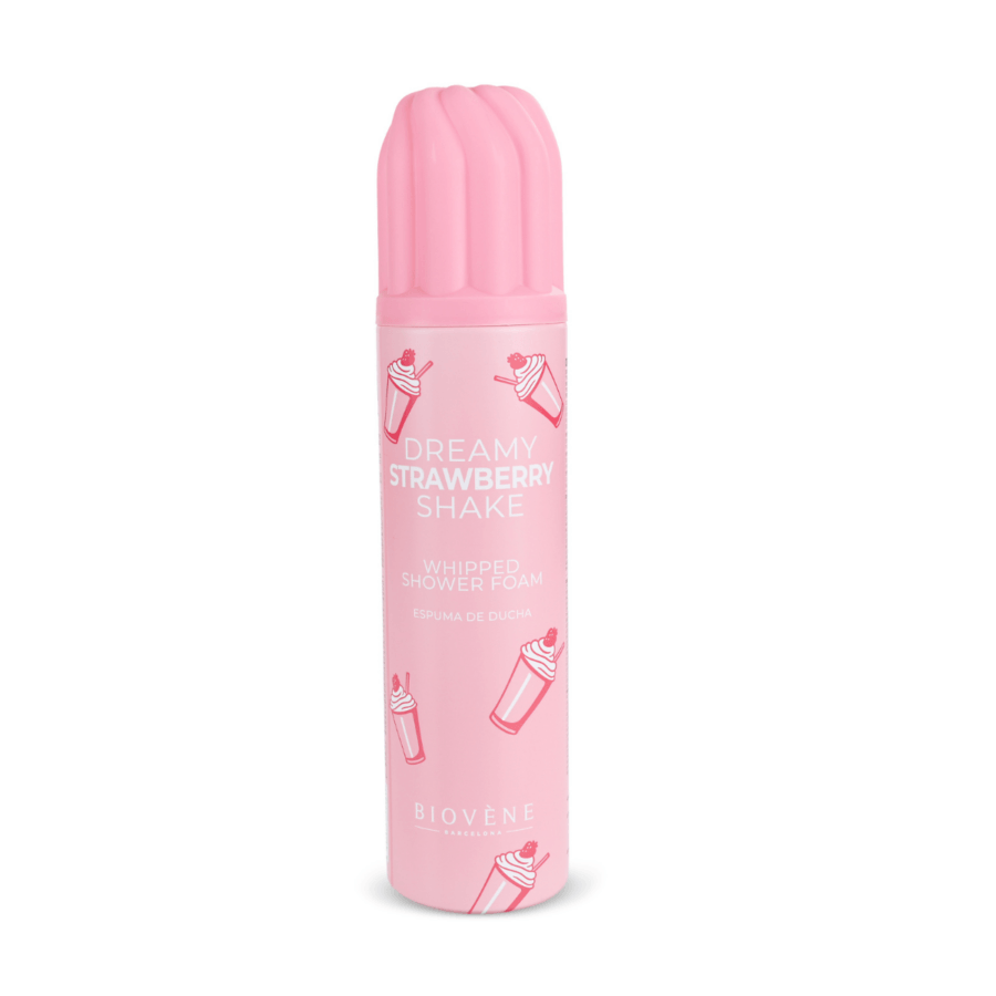 Biovene Dreamy Strawberry Shake Whipped Shower Foam 250ml