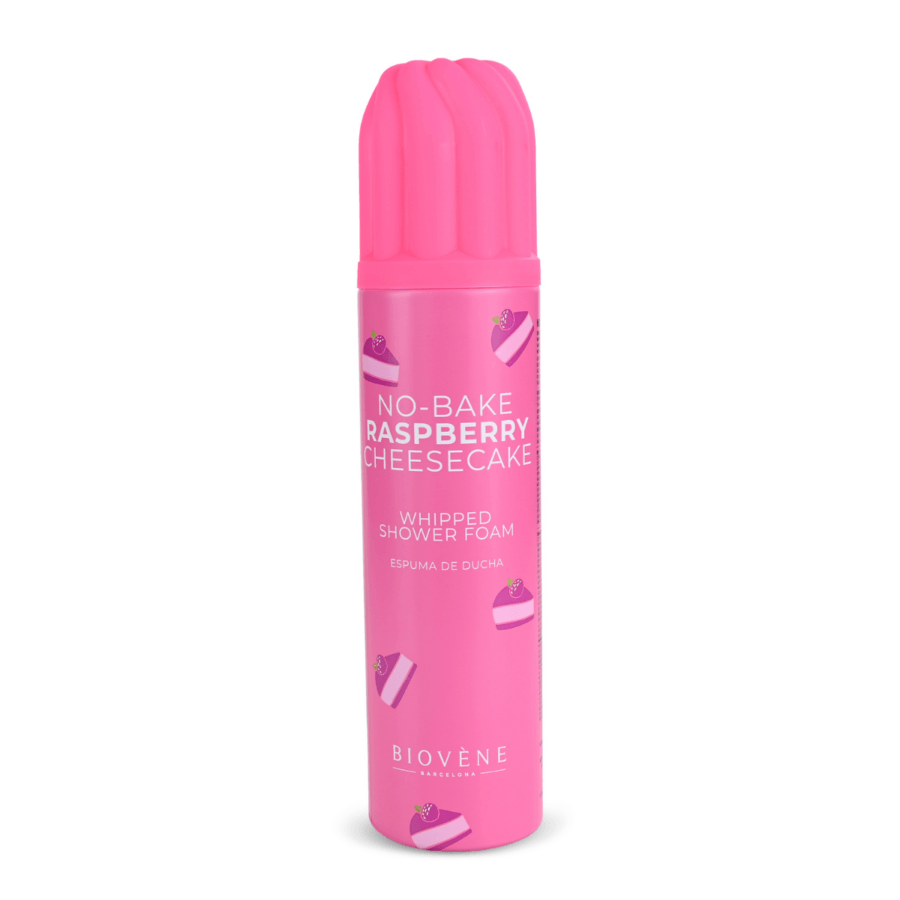 Biovene No-Bake Raspberry Cheesecake Whipped Shower Foam 250ml